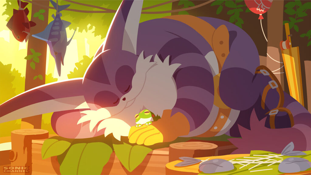 SONICPICT February 2021 “Zzz... Snore... Ribbit Ribbit...”