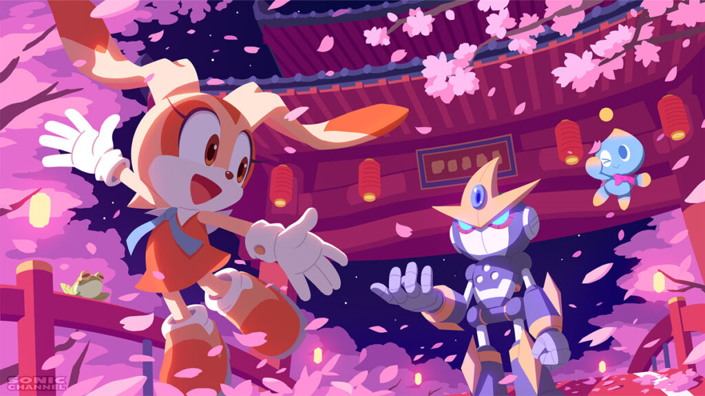 SONICPICT March 2021 “Spring in Full Bloom, Dancing Across the Night Sky”