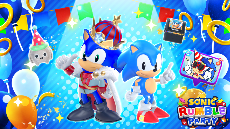 Sonic Rumble Party Launches Sonic 35th Anniversary Event With Classic Sonic, King Skins, and Birthday Rewards